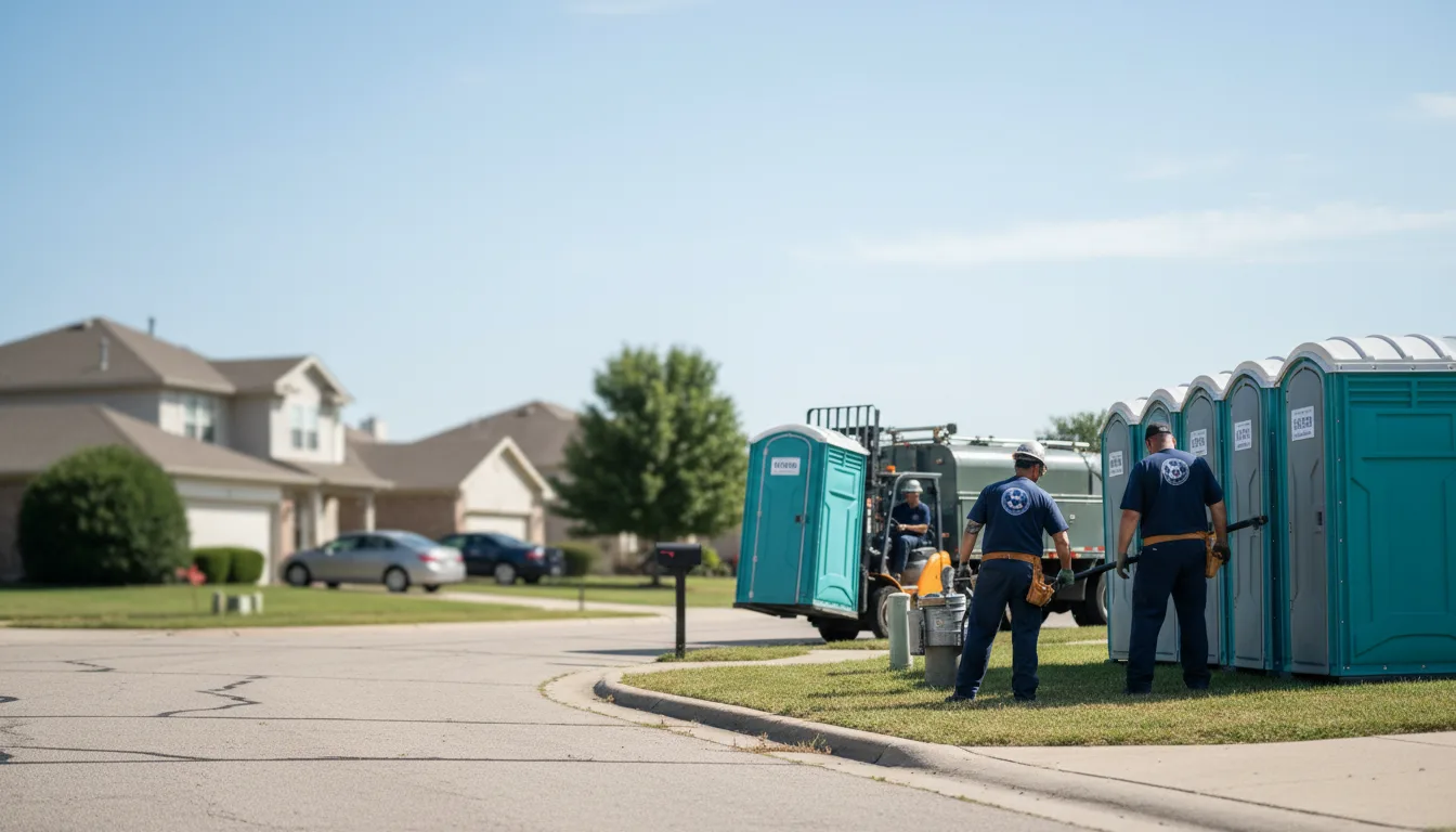 Porta Potty Rental in East Galesburg, IL near me